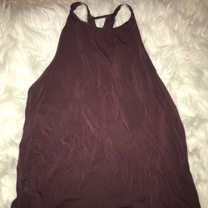 Lulu lemon maroon tank SIZE 6